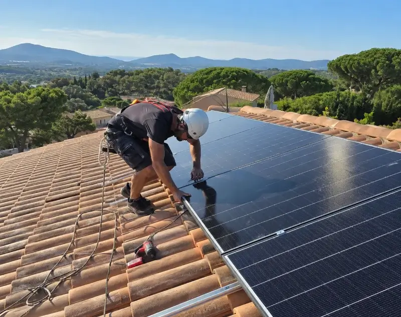 Installateur panneaux solaires Vergeroux — pose photovoltaïque sur toiture