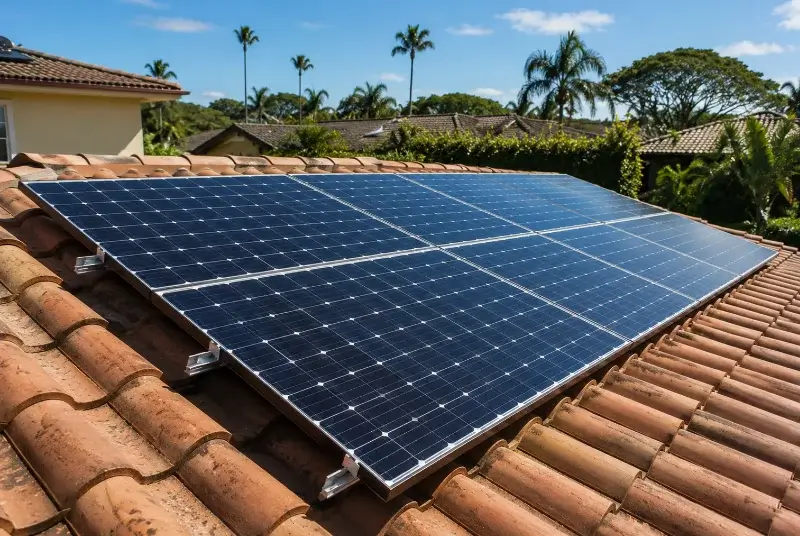 Installation de panneaux solaires à Vergeroux