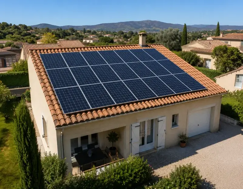 Prime à l'autoconsommation panneaux solaires Vergeroux — aide financière de l'État